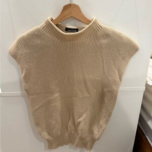 Elegant Tan Turtleneck Sweater